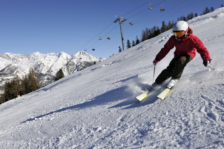 Skifahren Bürchen-Törbel / Moosalp (C) Wallis Tourismus