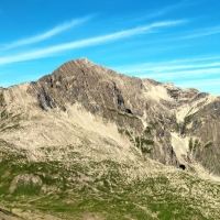 Braunarlspitze 04: Und schon ist das Gipfelziel serh gut zu sehen.