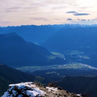 Imster Muttekopf 07: Blick vom Gipfel nach Imst