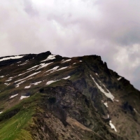 Vorderes Alpjoch 07: Hintere Alpjoch. Auch von dort oben ist ein Abstieg zur Muttekopfhütte möglich.