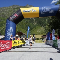 Der Österreicher Hans-Peter Innerhofer ist der Sieger der Königsdisziplin 2023 über 41,9 Kilometer. Foto: © TVB Paznaun - Ischg