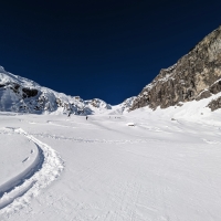 Skitour Tagweidkopf 07: An einem traumhaft schönem Samstag ist man natürlich nicht alleine.