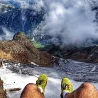 Bergtour-Hoher-Riffler-29: Entspannen am Kleinen Riffler