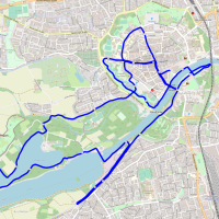 Halbmarathon Ingolstadt Strecke
