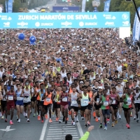 Sevilla Marathon 2024 Start. Foto: © Juan José Ubeda