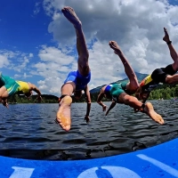 Start in den Kitzbüheler Schwarzsee
