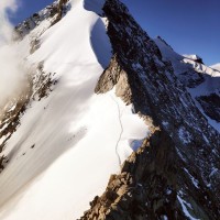 Biancograt des Piz Bernina