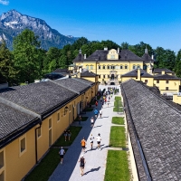 Salzburg Marathon Lustschloss Hellbrunn