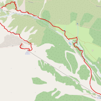 Strecke Vorderes Alpjoch und Muttekopfhütte mit Bergbahn und Alpine Coaster
