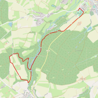 Strecke Ochsenhausener Fürstenwaldlauf