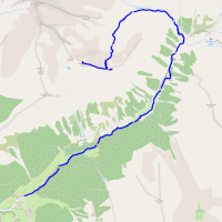 Peistakogel Skitour Strecke Karte