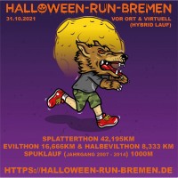 Halloween Run Bremen, Grafik (c) bremenRAcing