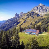 Die Schneetalalm in den Allgäuer Alpen