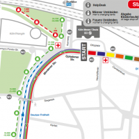 Köln Marathon Startbereich