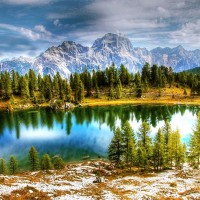 Die höchsten Berge in Venetien