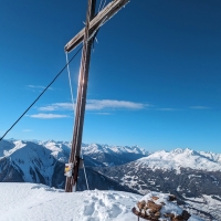 Sechszeiger Skitour 15: Gipfelkreuz