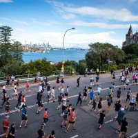 Gorgeous views were abundant in the return of the City2Surf (Photo by: Tim Bardsley-Smith