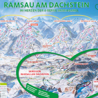 Pistenplan Skiregion Ramsau am Dachstein