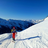 Lanner Kreuz Skitour, Foto 08: Aufstieg