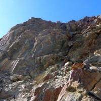 Bergtour-Großer-Ramolkogel-58: Blick zurück auf den Abstiegsweg