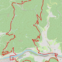 Half Trail Strecke in Heidelberg