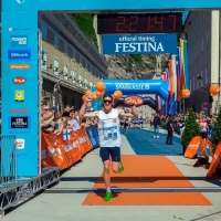 Peter Herzog bei seinem Sieg beim Salzburg Marathon 2024
