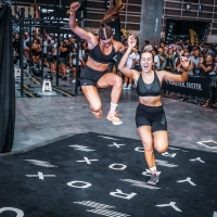 Läuferinnen beim Hyrox Bilbao