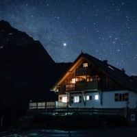 Diese Berghütte hat im Oktober geöffnet