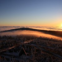 Die höchsten Berge in Sachsen