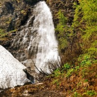Hoher Sonnblick-Hocharn 12: Vorbei an einem Wasserfall