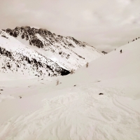 Peistakogel Skitour 10: Blick zurück