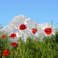 Die höchsten Berge im Apennin