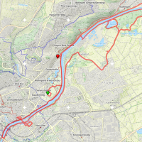 Einstein-Marathon Ulm Strecke