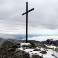 Das Zirbitzkogel-Schutzhaus in den Lavanttaler Alpen