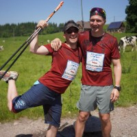 Nordic-Walking-Lauf