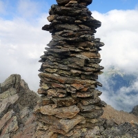 Bergtour-Hoher-Riffler-27: Der Gipfel des Kleinen Riffler