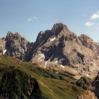 Hohe Warte (Karnische Alpen), Foto: Herzi Pinki, Lizenz: Creative Commons Attribution-Share Alike 3.0 Unported