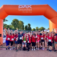 DAK-Firmenlauf Frankfurt Team-Start