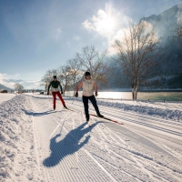Langlaufspaß in Maurach am Achensee Cross-country skiing in Maurach am Achensee_1