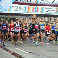 Ergebnisse Gutenberg Marathon Mainz 2023
