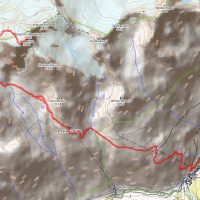 Wildspitze Normalweg über die Breslauer Hütte - Route / Strecke