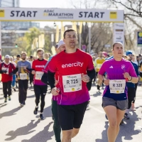 Hannover Marathon Staffelläufer