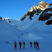 Patrouille des Glaciers. Foto: © Berthoud Photo