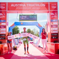 Austria Triathlon Podersdorf, Halbdistanz 2022, Thomas Steger. Foto: picthis.one