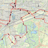 Baden-Marathon Strecke