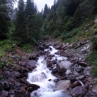 Bergtour-Hoher-Riffler-8: Der erste Wasserfall