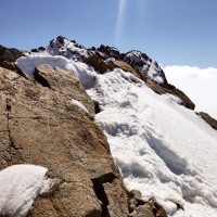 Bernina-Überschreitung 51: Kurz vor dme Gipfel
