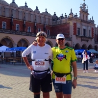 Cracovia Maraton 2023, Marathontag. Bild 02