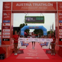 Austria Triathlon Podersdorf 2025: Halbdistanz-Sieger Michi Weiss