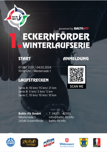 Winterlaufserie Eckernförde - 3. Lauf